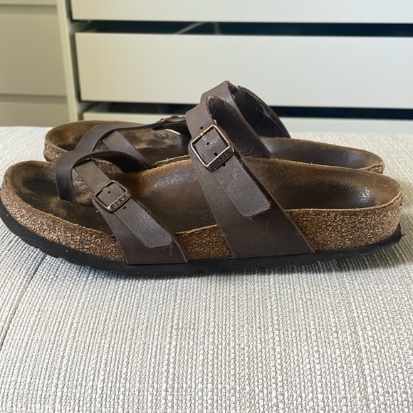 Brown Leather Birkenstock - Picture 5 of 6